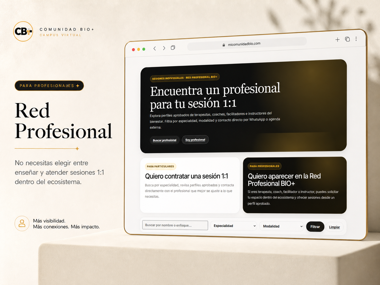 Red Profesional BIO+